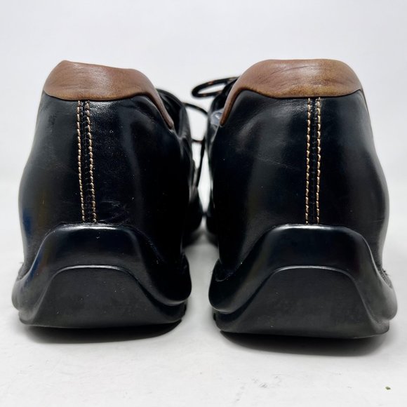 Cole Haan Mens Zeno 2 II Lace Up Loafer Black Brown Size‎ 9.5 - Picture 4 of 8